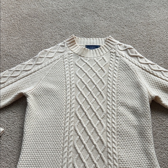 Kiel James Patrick cable knit wool blend sweater dress - Picture 3 of 12